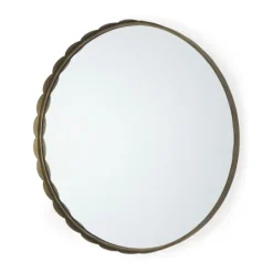 Kirkland's Home Metal Scallop Edge Adelaide Wall Mirror- Decorative Mirrors