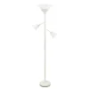 Kirkland's Home Metal 3-Scallop Glass Floor Lamp- Floor Lamps
