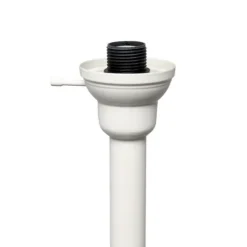 Kirkland's Home Metal 3-Scallop Glass Floor Lamp- Floor Lamps