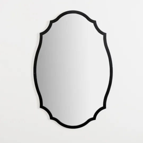 Kirkland's Home Metal Scalloped Edge Mirror- Framed Mirrors