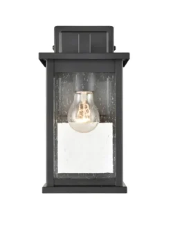 Kirkland's Home Metal Seeded Glass Outdoor Sconce- Outdoor Lighting