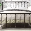 Kirkland's Home Metal Slat Bronze Queen Platform Bed- Beds & Headboards