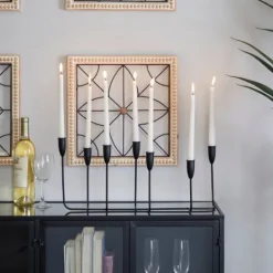 Kirkland's Home Metal Taper Candle Holder Runner- Candle Holders