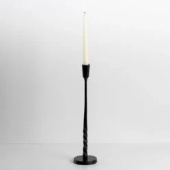 Kirkland's Home Metal Twisted Taper Candle Holder, 15 In.- Candle Holders