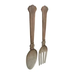 Kirkland's Home Metal Utensils Wall Plaques, Set Of 2- Wall Plaques