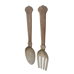 Kirkland's Home Metal Utensils Wall Plaques, Set Of 2- Wall Plaques