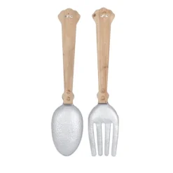Kirkland's Home Metal Utensils Wall Plaques, Set Of 2- Wall Plaques