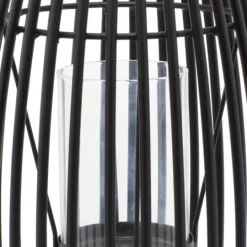Kirkland's Home Metal Vertical Caged Lantern, 12 In.- Lanterns