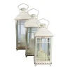 Kirkland's Home Metal Windowpane Lanterns, Set Of 3- Lanterns