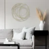 Kirkland's Home Metal Wire Abstract Wall Plaque- Wall Plaques