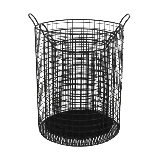 Kirkland's Home Metal Wire Cylinder Baskets, Set Of 3- Baskets & Boxes