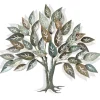 Kirkland's Home Metallic Blue And Brown Tree Wall Sculpture- Wall Plaques