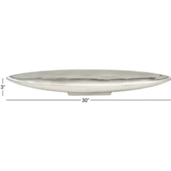 Kirkland's Home Metallic Canoe Tray- Decorative Trays