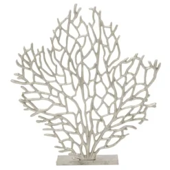 Kirkland's Home Metallic Coastal Branch Statue- Statues & Figurines