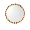 Kirkland's Home Metallic Gold Foiled Beaded Wall Mirror, 27 In.- Decorative Mirrors