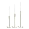 Kirkland's Home Metallic Loop Base Taper Candle Holders, Set Of 3- Candle Holders