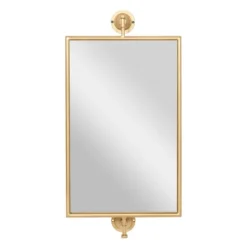 Kirkland's Home Metallic Metal Frame Wall Mirror- Decorative Mirrors