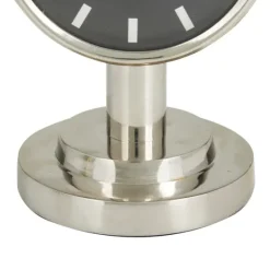 Kirkland's Home Metallic Steel Beveled Base Tabletop Clock- Decorative Accents