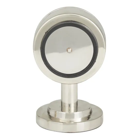 Kirkland's Home Metallic Steel Beveled Base Tabletop Clock- Decorative Accents