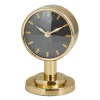 Kirkland's Home Metallic Steel Beveled Base Tabletop Clock- Decorative Accents