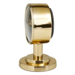 Kirkland's Home Metallic Steel Beveled Base Tabletop Clock- Decorative Accents