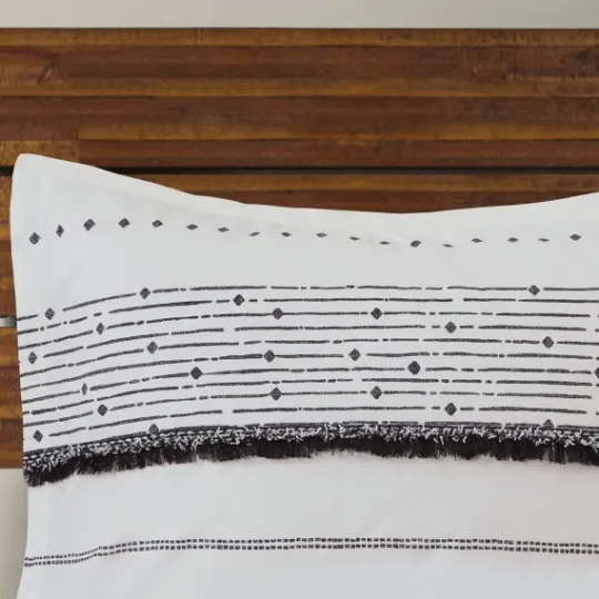 Kirkland's Home Mia Striped 3-Pc. King Duvet Cover Set- Duvets