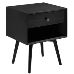 Kirkland's Home Mid-Century Cubby Nightstand- Nightstands