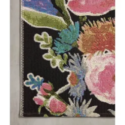 Kirkland's Home Midnight Garden Party Indoor/Outdoor Rug, 7X11- Outdoor Rugs