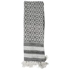 Kirkland's Home Midnight Honeycomb Outdoor Throw Blanket- Blankets & Throws