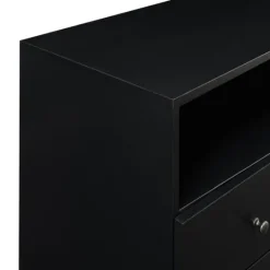 Kirkland's Home Midnight Mid-Century Modern Sideboard- Cabinets & Sideboards