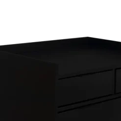 Kirkland's Home Midnight Solid Wood Pull Tab Dresser- Dressers & Chests