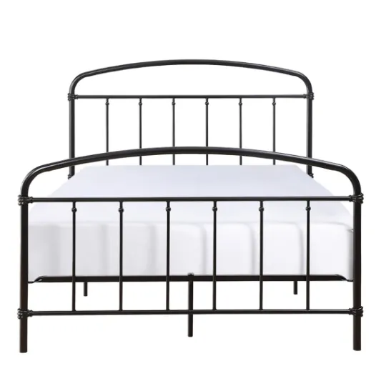 Kirkland's Home Midnight Vintage Arch Full Bed Frame- Beds & Headboards