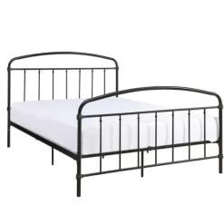 Kirkland's Home Midnight Vintage Arch Queen Bed Frame- Beds & Headboards