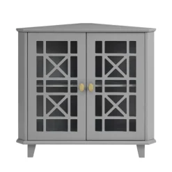 Kirkland's Home Mikie Corner Cabinet- Cabinets & Sideboards