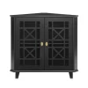 Kirkland's Home Mikie Corner Cabinet- Cabinets & Sideboards