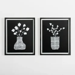Kirkland's Home Millennial Floral Ii Framed Art Print- Framed Art