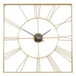 Kirkland's Home Minimal Square Open Face Clock- Clocks