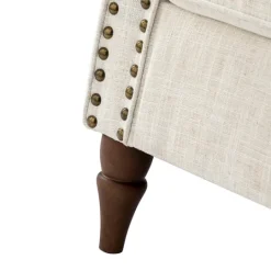 Kirkland's Home Miriam Nailhead Trim Armchair- Accent Chairs