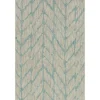Kirkland's Home Mist And Aqua Chevron Outdoor Area Rug, 5X7- Outdoor Rugs