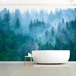 Kirkland's Home Misty Forest Peel And Stick Wall Mural- Wall Murals & Wall Decals