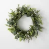 Kirkland's Home Mixed Greens And Wildflowers Wreath, 22 In.- Wreaths
