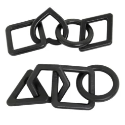 Kirkland's Home Mixed Shapes Chain Sculptures, Set Of 2- Statues & Figurines