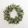 Kirkland's Home Mixed White Berry Eucalyptus Wreath- Wreaths