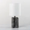 Kirkland's Home Mod Marbled Gray Table Lamp- Table Lamps