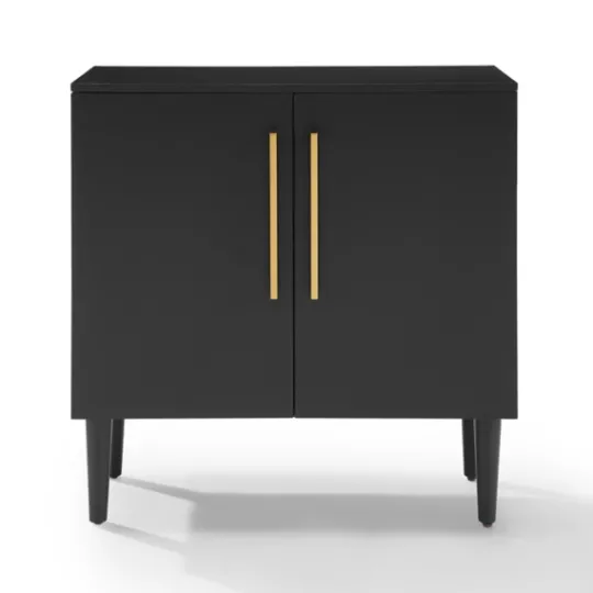 Kirkland's Home Modern Black And Gold Cabinet- Cabinets & Sideboards