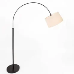 Kirkland's Home Modern Black Arch Floor Lamp- Floor Lamps