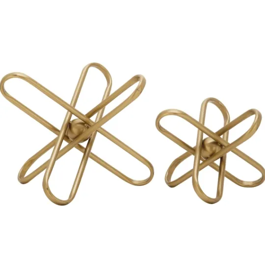 Kirkland's Home Modern Burst 2-Pc. Decorative Sculpture Set- Statues & Figurines