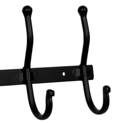 Kirkland's Home Modern Farmhouse Black Metal Wall Hooks- Hooks