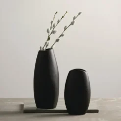 Kirkland's Home Modern Matte Ceramic Vases, Set Of 2- Vases
