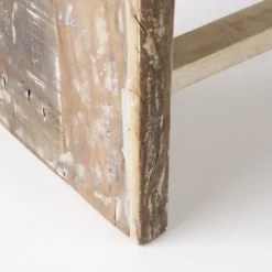 Kirkland's Home Modern Reclaimed Wood Bench- Benches & Ottomans